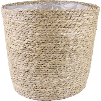 Květináč Obal na květináč Ø 35 x 33 cm přírodní