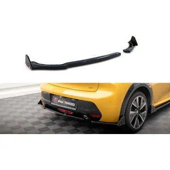 Zadní boční splitry V.1 + Klapky Peugeot 208 GT Mk2