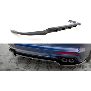 Centrální zadní splitter (se svislými lištami) Porsche Panamera E-Hybrid 971 Facelift