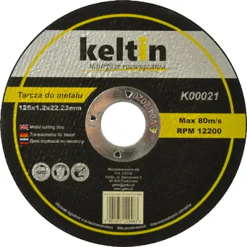 Řezný kotouč Řezný kotouč na ocel 125x1,2x22,2mm, Geko K00021