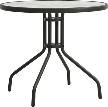 Zahradní stůl Balkónový stolek 313089 80 x 71 cm antracit