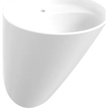 Umyvadlo Bocchi Venezia umyvadlo nástěnné 54x47x77cm s otvorem pro baterii, bílá lesklá, 1083-001-0126