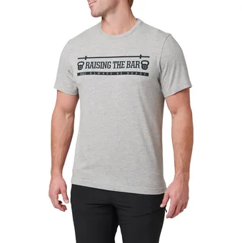 Pánské tričko Triko 5.11 PT-R Raising Bar Tee S/S - Heather Grey XL