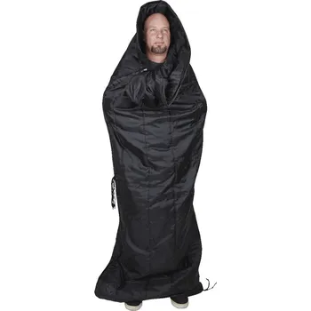 Spacák militaryrange Spacák deka vložka WOOBIE 3v1 ČERNÁ 210 cm