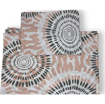 Povlečení Original 4-dílné bavlněné růžové povlečení 01 Barva: Růžová, rozměr: 140x200 + 70x90