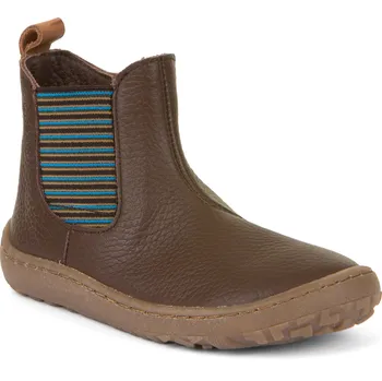 Dámská zdravotní obuv Froddo barefoot kotníkové (chelsea) s fleecem G3160206-2 Brown Velikost EU: 36, vnitřní délka: 239, vnitřní šířka: 87