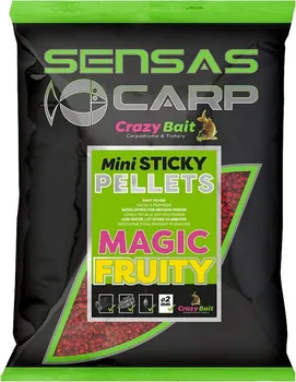 Sensas Carp Mini Sticky Pellets Magic Fruity 2 mm 700 g