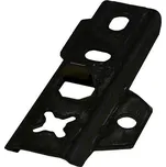 Nerezová příchytka DILA 2 včetně vrutů pro skrytý spoj terasových prken a obkladů DILA 2 | 17 mm | Černá | 50 ks