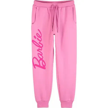 Tepláky Barbie s nápisem Velikost: 128