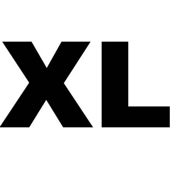 Dámské legíny Černé dámské sportovní legíny s vysokým pasem - XL