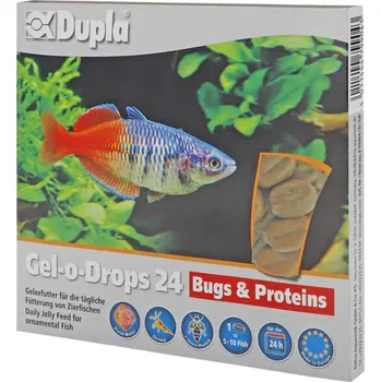 Krmivo pro rybičky Tablety Dupla Gel-o-Drops 24 Bugs & Proteins 12 × 2 g