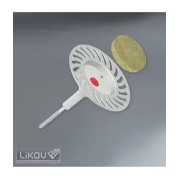 Hmoždinka LIKOV Fasádní hmoždinka WKRET-MET ® - DRIVE W 6 s kovovým šroubem do dřeva délka 220mm