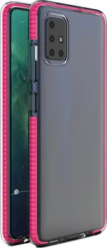 Pouzdro na mobilní telefon MG Spring Case pro Xiaomi Redmi Note 9 Pro/9S růžový