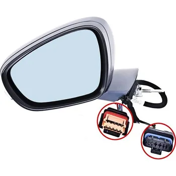 Auto zrcátko ACI zrcátko pro PEUGEOT 508, 10- el. sklopné s blikačem a světlem pro nástup pro lak L