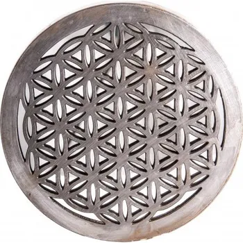 Nástěnný květ života se zrcadlem