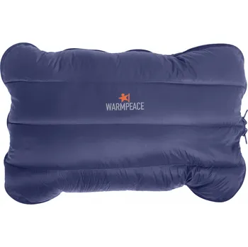 Spacák Warmpeace péřový polštářek Down Pillow Zip Barva: shadow blue