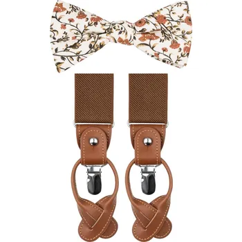 Kravata Bubibubi Motýlková sada Everly s kšandami