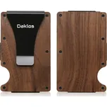 Daklos Wood RFID bezpečnostní dřevěná mini peněženka