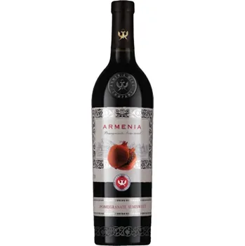 Víno Polosladké červené granatove víno Armenia 750ml (Armenia pomegranate semi-sweet)
