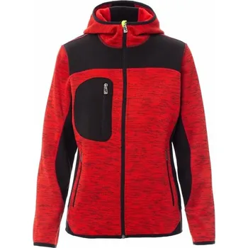 Pánská móda Payper TRIP LADY PES úplet+softshell bunda kapuce - šedýMelír L