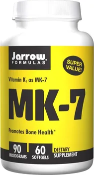 Jarrow Formulas Vitamin K2 as MK-7 90 mcg 60 cps.