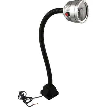 Průmyslové svítidlo ELMET LIGHT Svítidlo LED FLEX 6W, 24V, 6000K, rameno 1000mm, se základnou, vypínačem, IP65 E05001-4