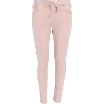 Dámské džíny Jeans Kalhoty do gumy Onado H2323 barva: růžová-pudrová, velikost: M
