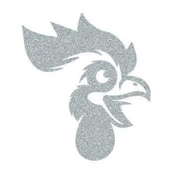 Samolepicí dekorace na vozidlo Kohout 003 pravá (91 - Ultra Metalic stříbrná metalíza) SAMOLEPKA NA AUTO, NÁLEPKA, FÓLIE, POLEP, TUNING, VLASTNÍ TEXT, TISK, AUTOSAMOLEPKY.cz, POLEPY, OBRÁZEK, LOGO, 3D STICKERS