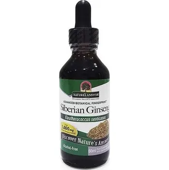 Ženšen sibiřský, bylinné kapky, 60 ml, Nature's Answer