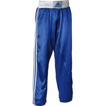 Sportovní chránič Kickbox kalhoty Adidas vel.130-190, modré Velikost: 190