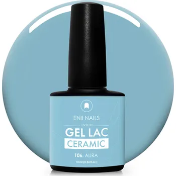 Lak na nehty ENII NAILS Gel lak Ceramic 106 Aura - gelový lak bez HEMA, 10 ml