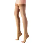 Nursing Care MN63 140 DEN zdravotní kompresní punčochy unisex béžové Velikosti Punčoch: III