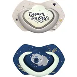 Canpol babies Light Touch Sleepy koala dudlík 0-6m Blue 2 ks