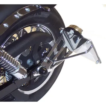 Držák SPZ Motorrad BURCHARD Držák SPZ pro Harley Davidson Street Bob - černá matná Černá - matná