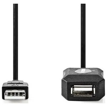 Stavebniny Nedis KABEL USB 2.0 S REPEATEREM USB A zástrčka > USB A zásuvka - 10m