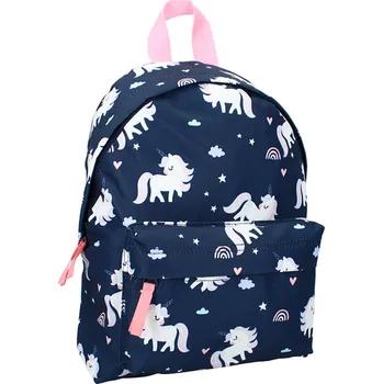 Dětský batoh Dětský modrý batoh Jednorožci II