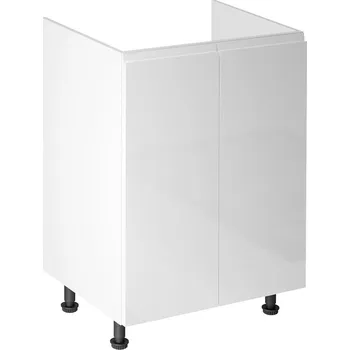 Aspen | dolní skříňka pod dřez D60Z | bílá lesk