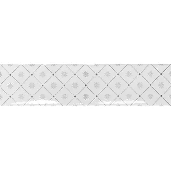 Obklad Dekor Ribesalbes Ocean white 7,5x30 cm lesk OCEAN2717