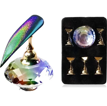 Magnetický stojánek na vzory a dekorace duhový diamant