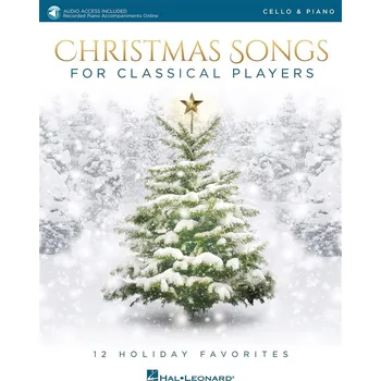 Christmas Songs For Classical Players - 12 vnonch melodi pro violoncello 1415261