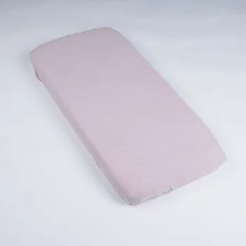 Prostěradlo Tulimese Prostěradlo do malé postýlky nebo kolébky mušelínové růžové