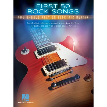 First 50 Rock Songs - You Should Play on Electric Guitar noty na kytaru 980164