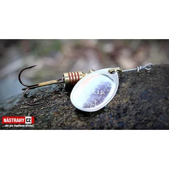 Umělá nástraha Rotační třpytka MEPPS Aglia 2 - Color: silver