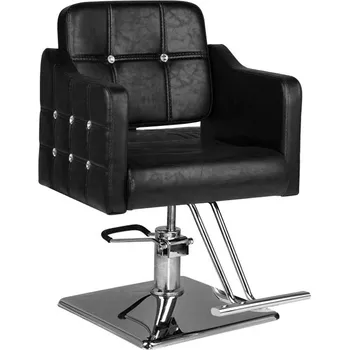 Kadeřnické křeslo HAIR SYSTEM KADEŘNICKÉ KŘESLO SM362 ČERNÉ