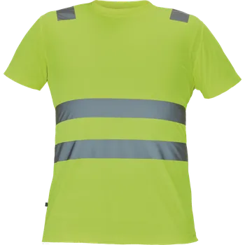 pracovní tričko Cerva TERUEL HV Pánské tričko žluté 5XL 0304013870008