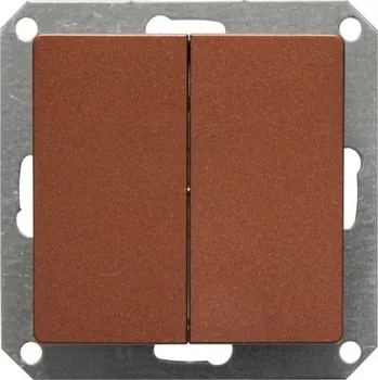 Stavebniny Timex Žaluziový tlačítkový ovladač OPUS premim mahagon