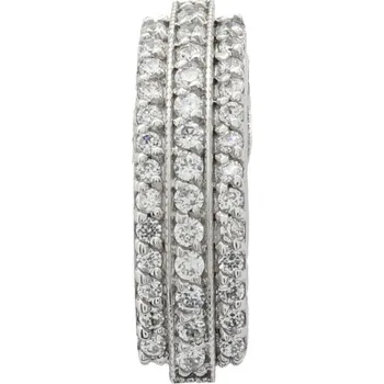 Přívěsek Zlatý přívěsek z bílého zlata se zirkony 2557W