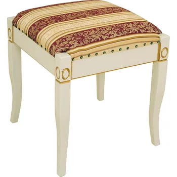 Taburet IBA Luxusní taburet Mery (malý) Odstín dřeva: Ořech