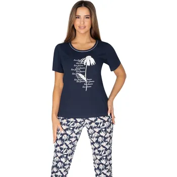 Dámské pyžamo Regina dámské pyžamo 982 s krátkým rukávem