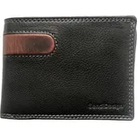 Sendi Design pánská kožená peněženka černá D-614 black